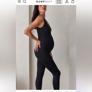 Lucy bumpsuit maternity onesie